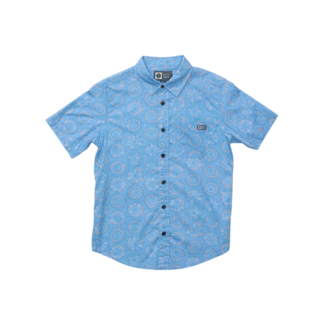 Salty Crew Crew Boys Button Up | Coast Blue