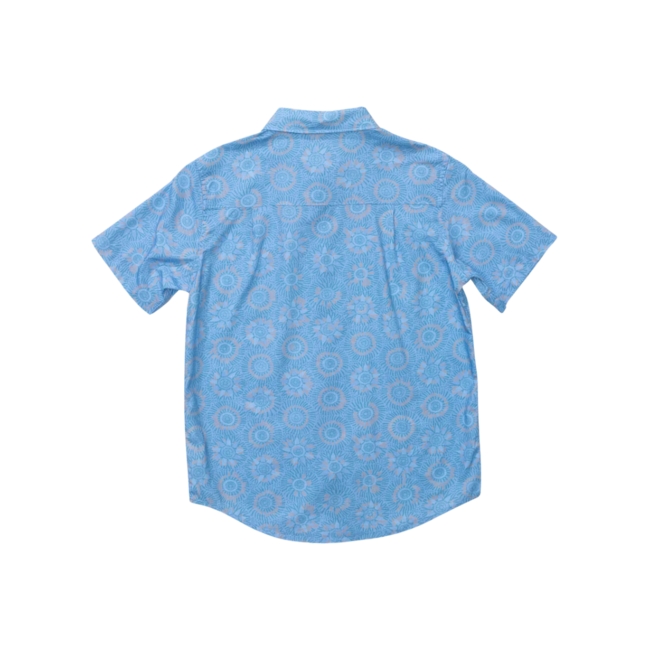 Salty Crew Crew Boys Button Up | Coast Blue
