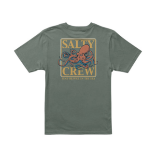Salty Crew Ink Slinger Boys Tee | Laurel Wreath