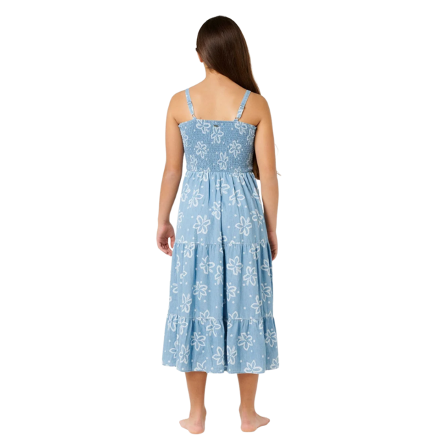 Rip Curl Girl's Tropical Dawn Maxi Dress | Washed Blue
