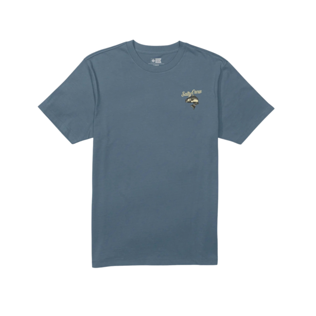 Salty Crew Striped Short Sleeve Tee | Slate