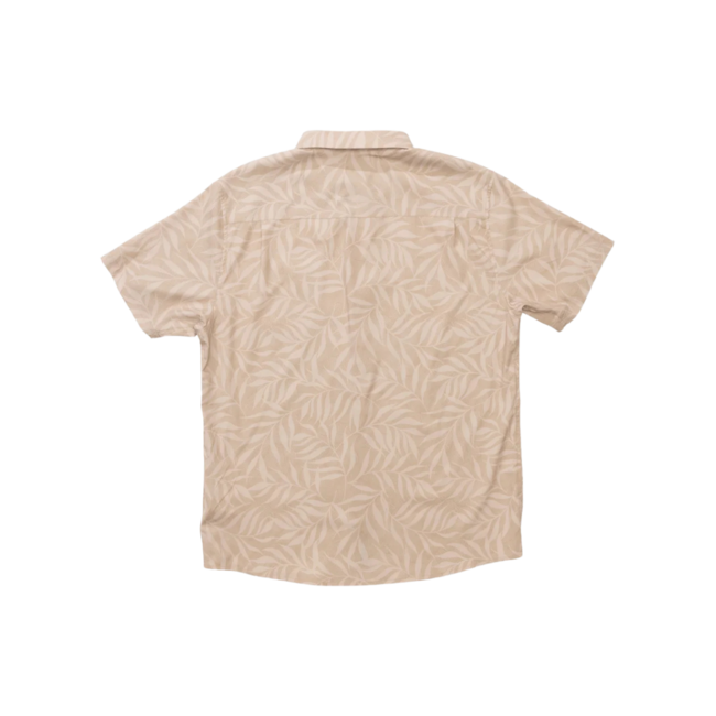 Salty Crew Breezer Perforated Button Up | Khaki