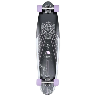 Globe Archer Classic Bamboo Purple Longboard - 38"