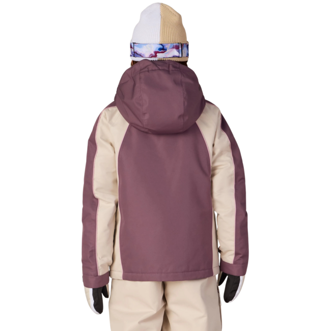 686 Girls Hologram™ Insulated Jacket | Black Plum Colourblock