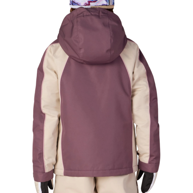 686 Girls Hologram™ Insulated Jacket | Black Plum Colourblock