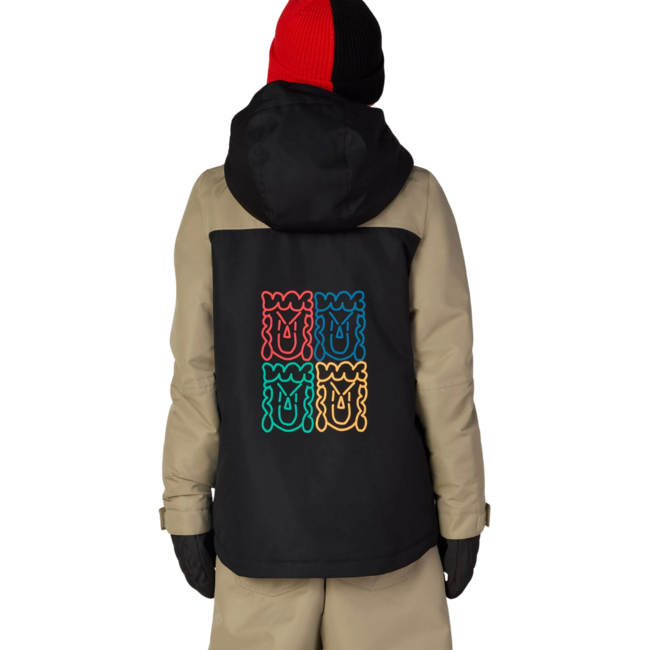 686 Boys Gateway™ Insulated Jacket | Khaki Colourblock
