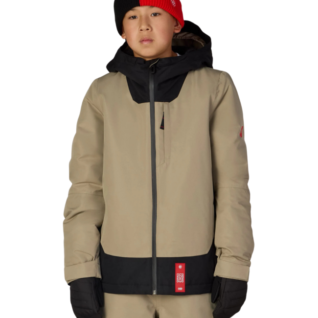 686 Boys Gateway™ Insulated Jacket | Khaki Colourblock
