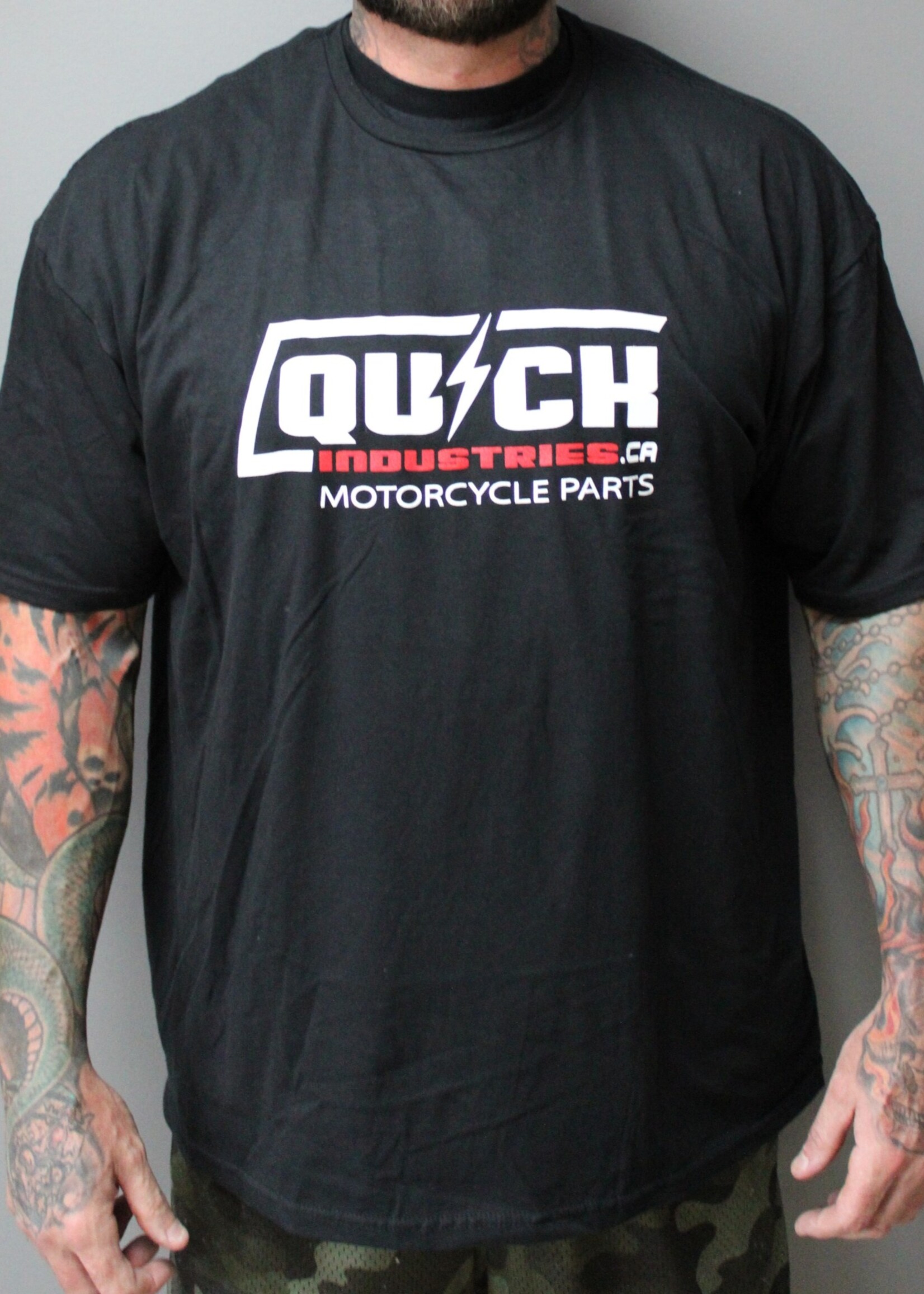 QUICK INDUSTRIES Support Local T-Shirt