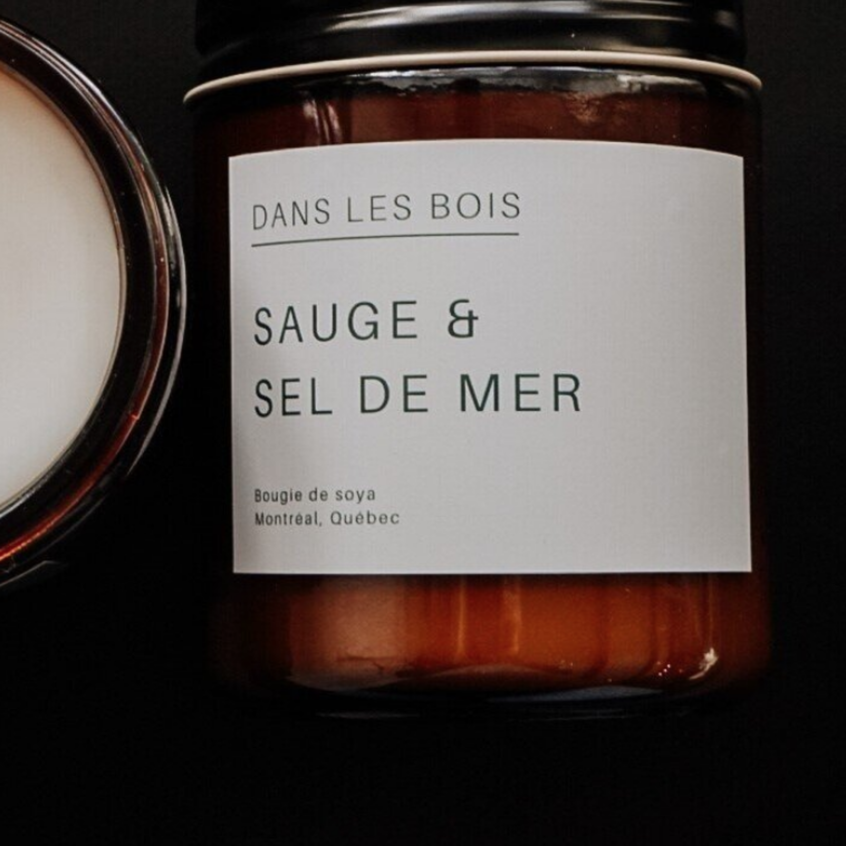 Dans les bois Sauge et Sel de mer - Bougie