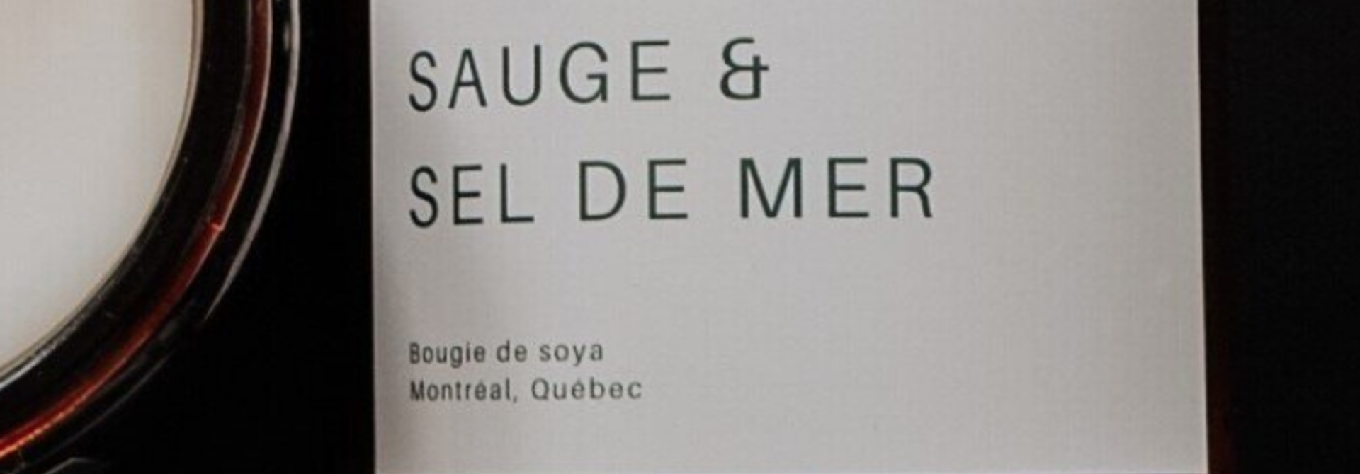Sauge & Sel de mer - Bougie