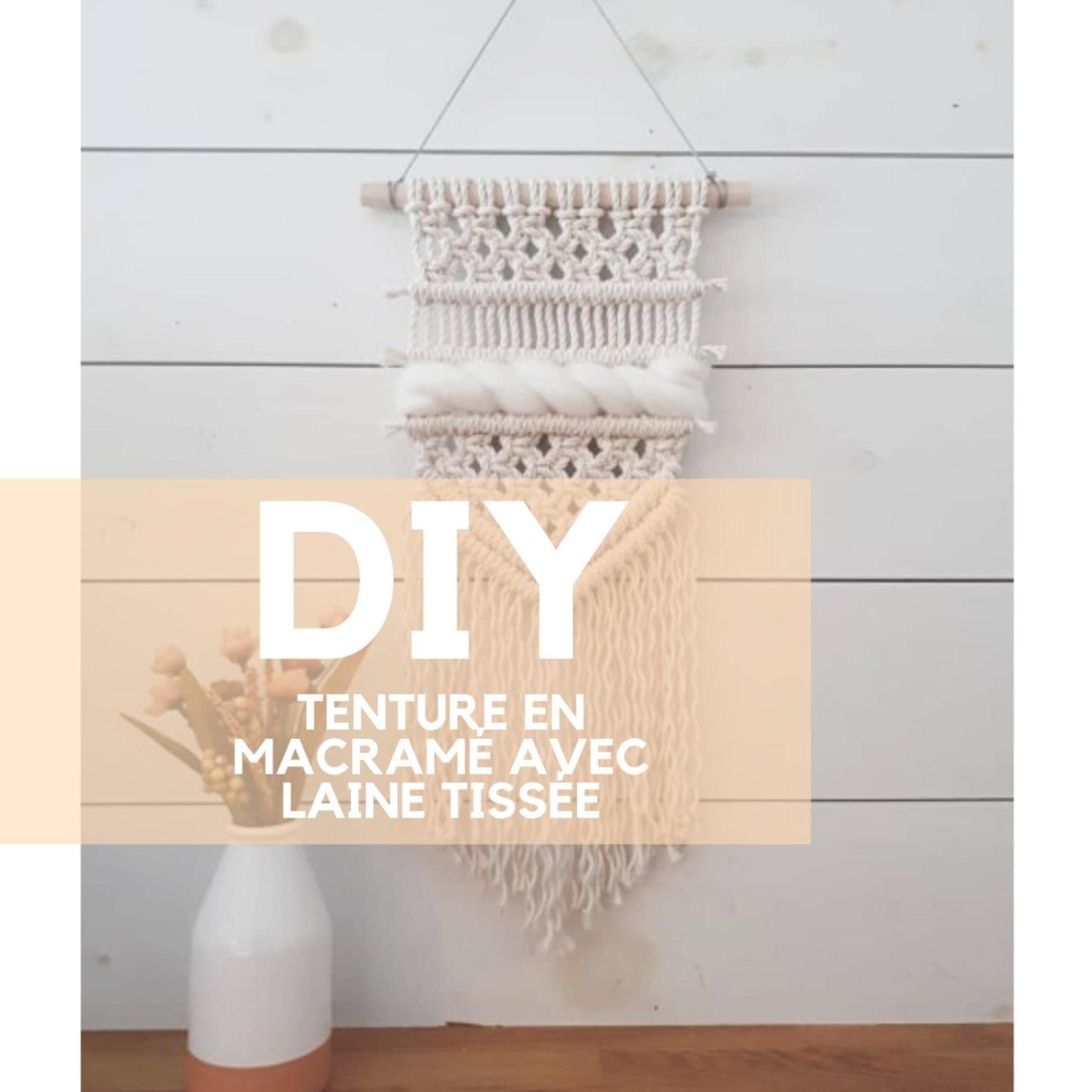 Vert Forêt Kit macramé DIY