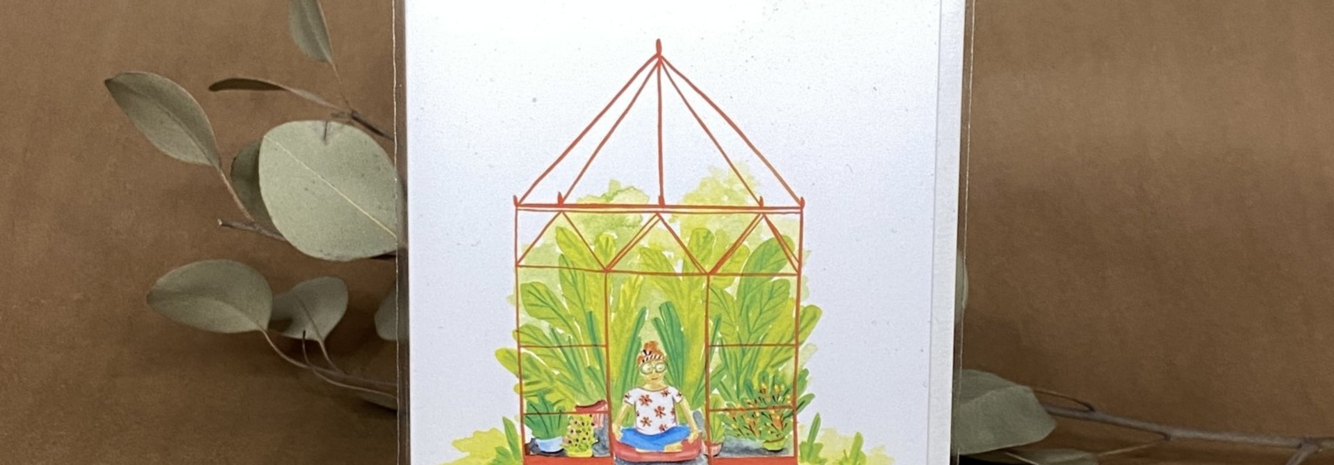 Yoga plante - Carte