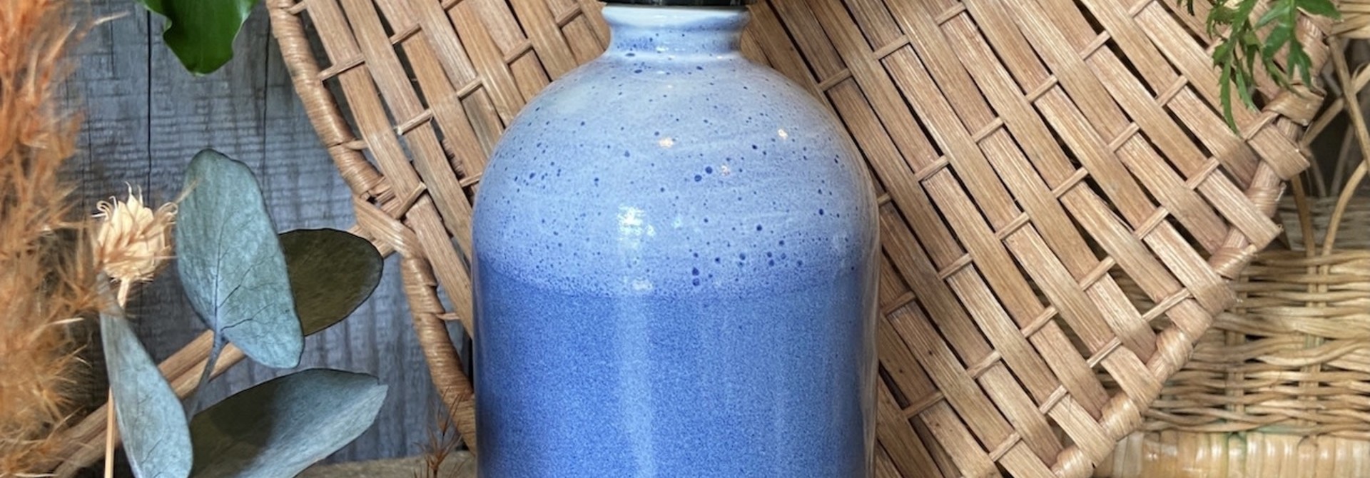 Vaporisateur bleu