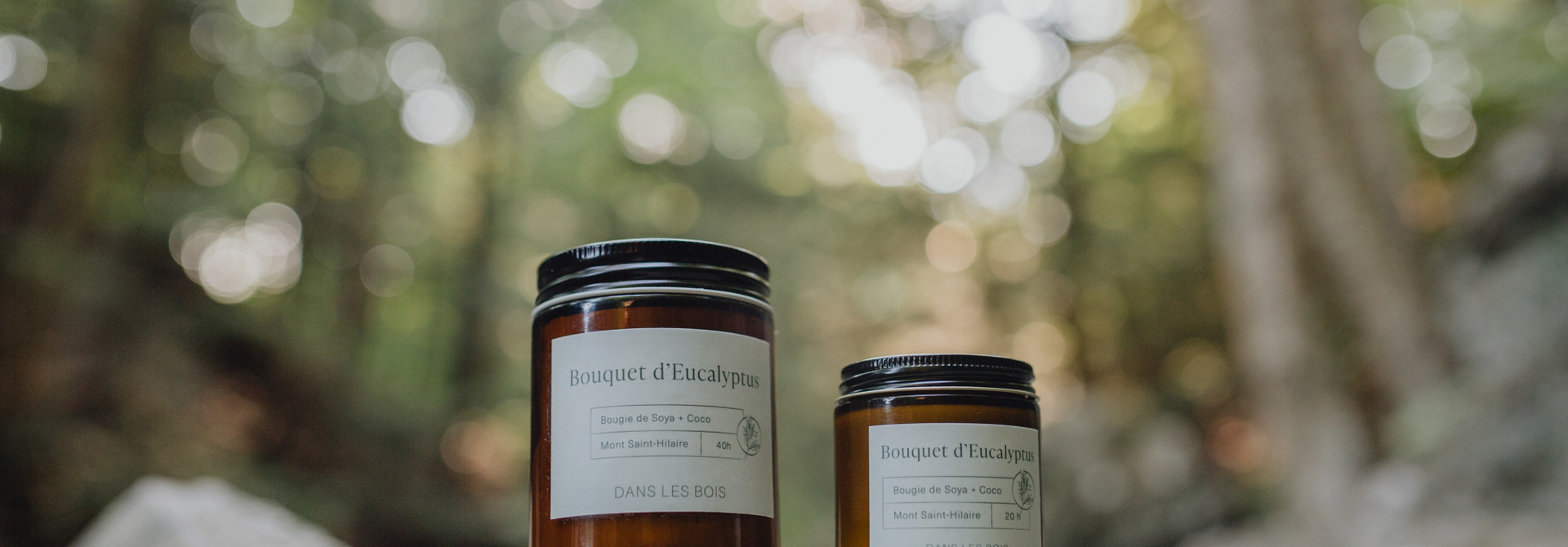 Bouquet d'eucalyptus - Bougie 4 oz