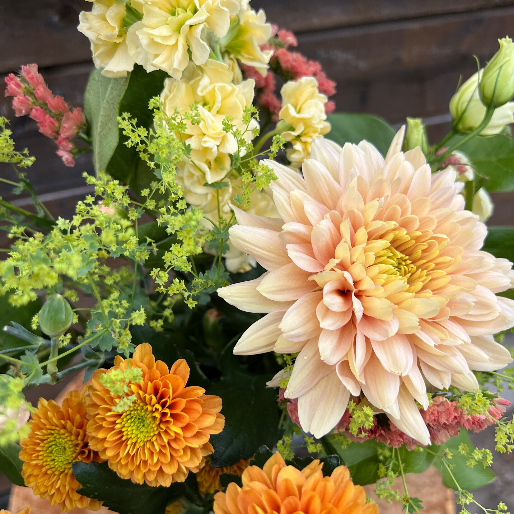 Maison Forêt Bouquet de fleurs fraîches FDM5