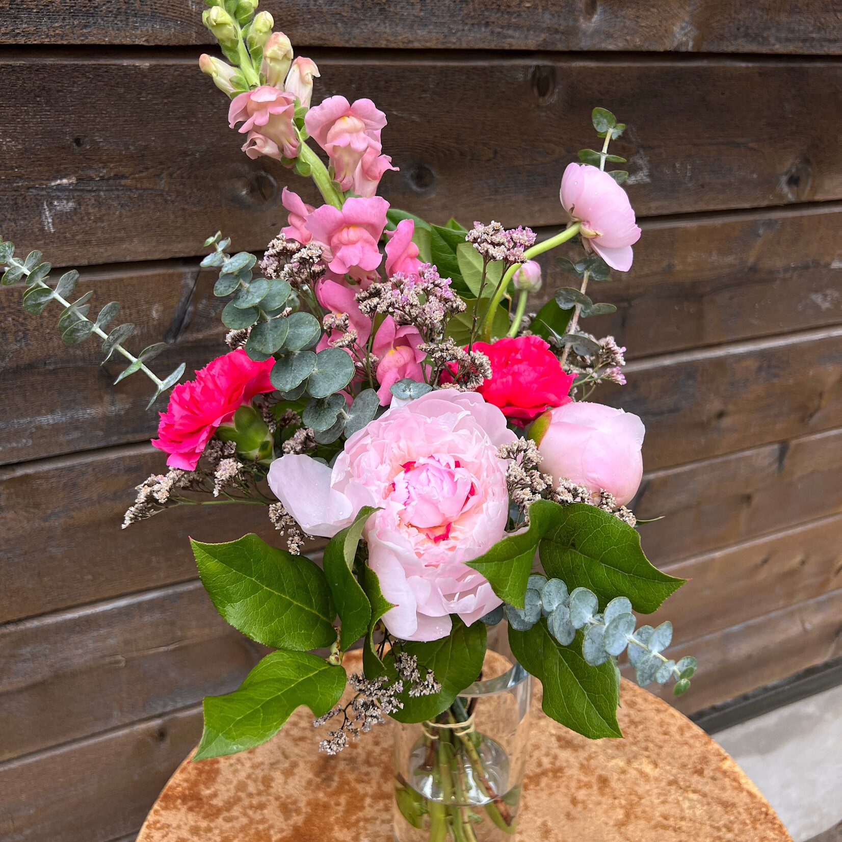Maison Forêt Bouquet de fleurs fraîches Pivoine P2
