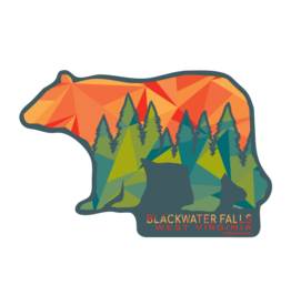 Blue84 Sticker - Blackwater Falls Bear Remnant