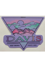 Blue84 Sticker - Davis Purple Mountains