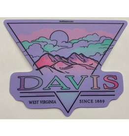 Blue84 Sticker - Davis Purple Mountains