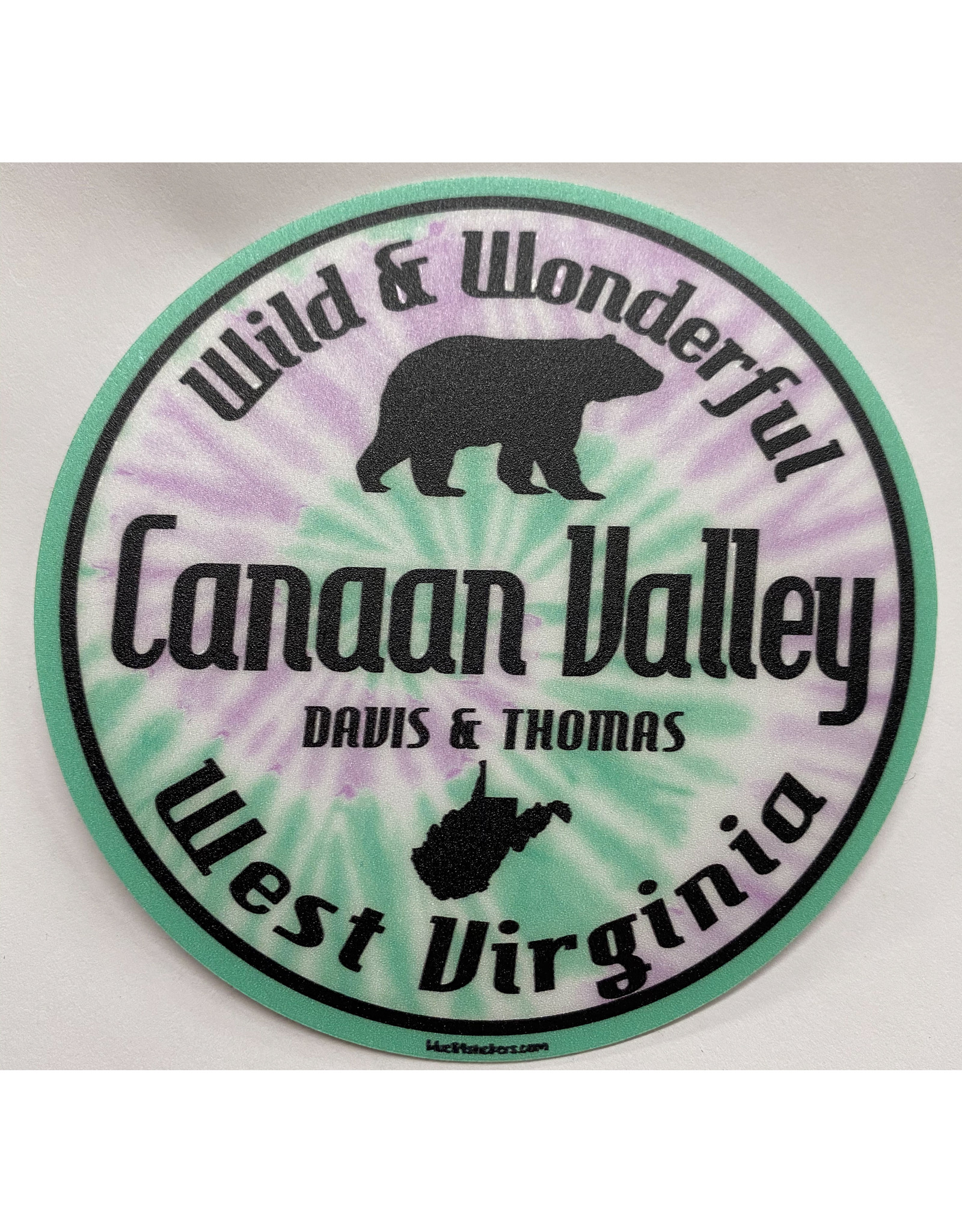 Blue84 Sticker - Canaan Valley Wild & Wonderful