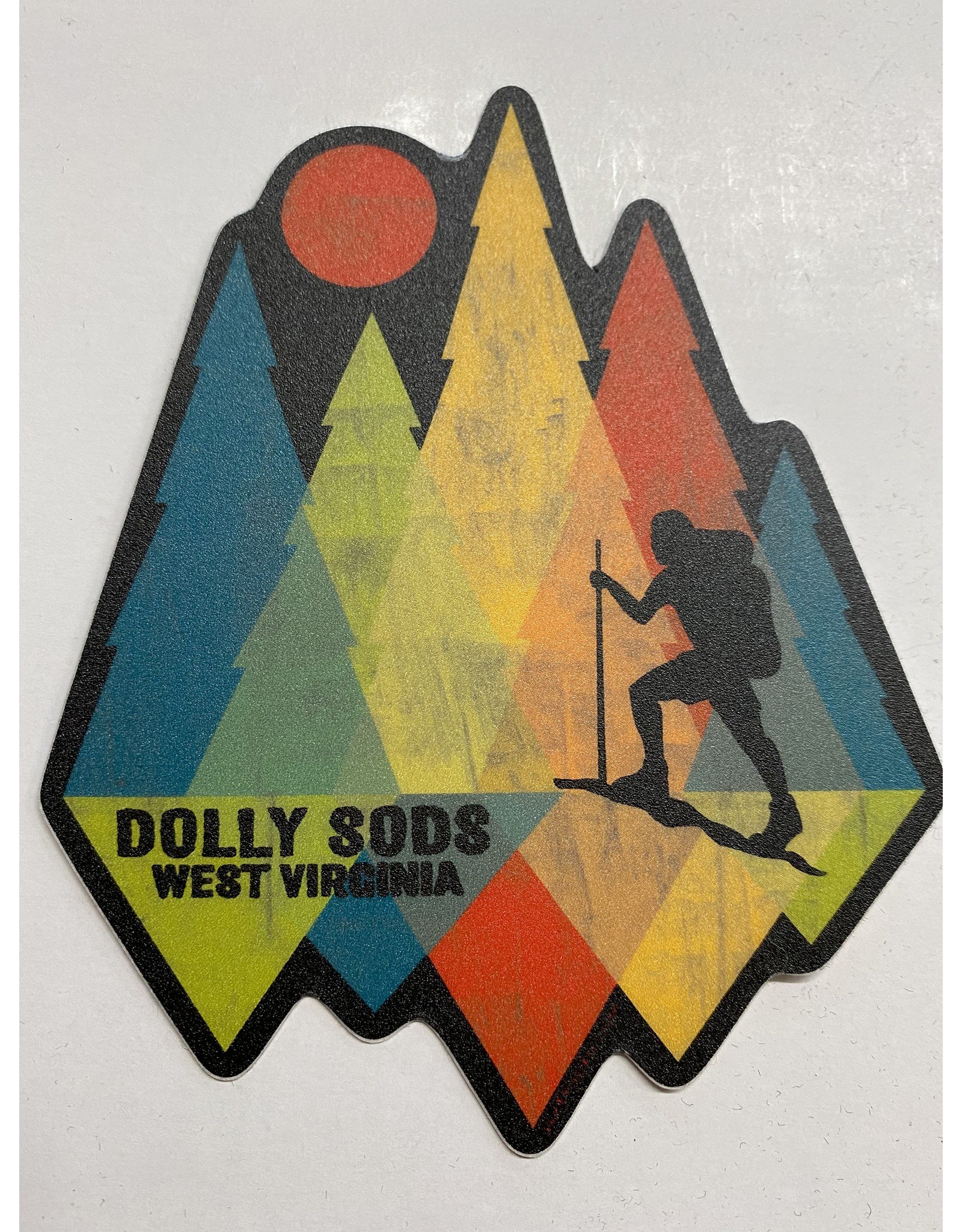 Blue84 Sticker - Dolly Sods Hiker Shard