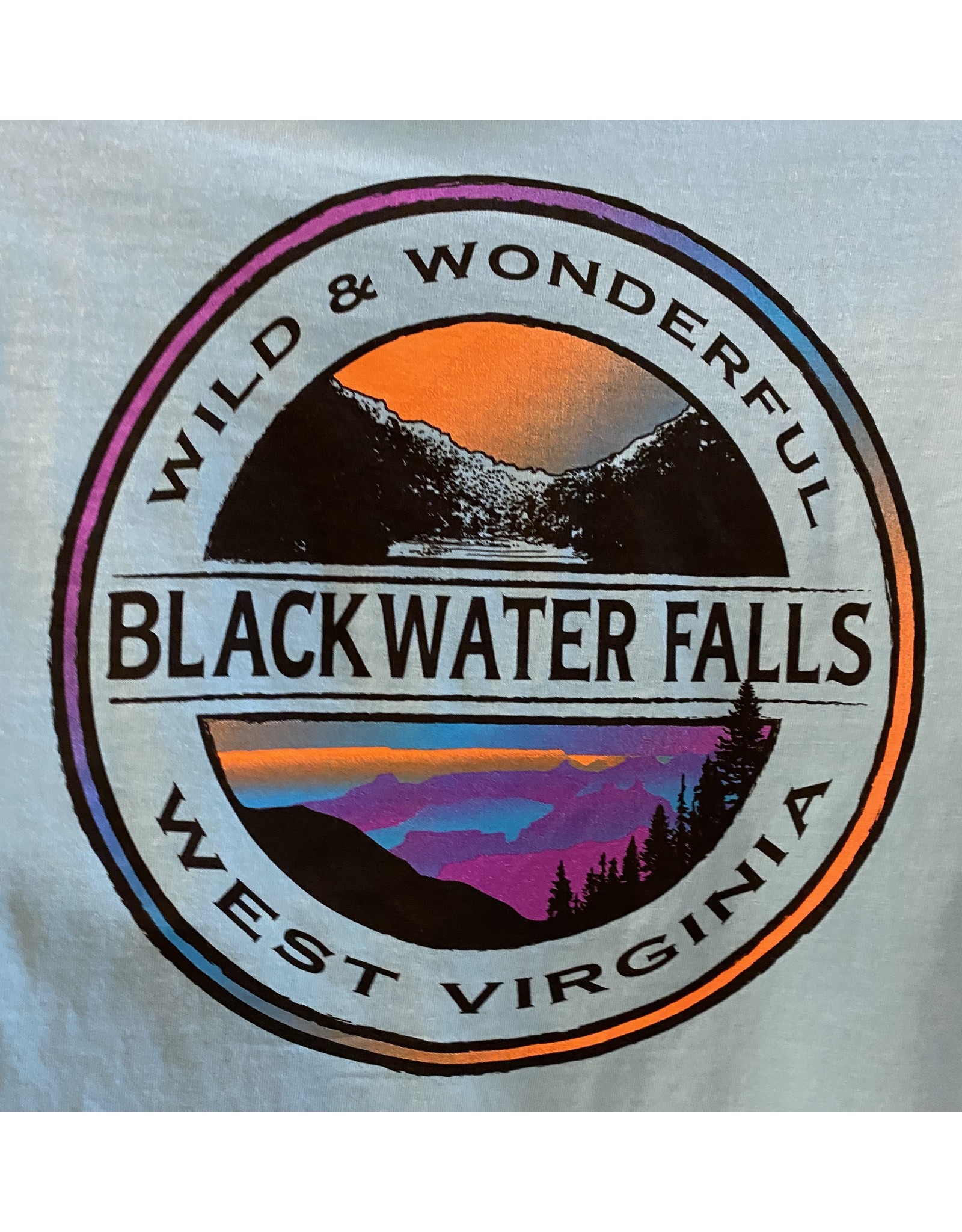 Blue84 Blackwater Falls Neon Geo Seal - LONG SLEEVE