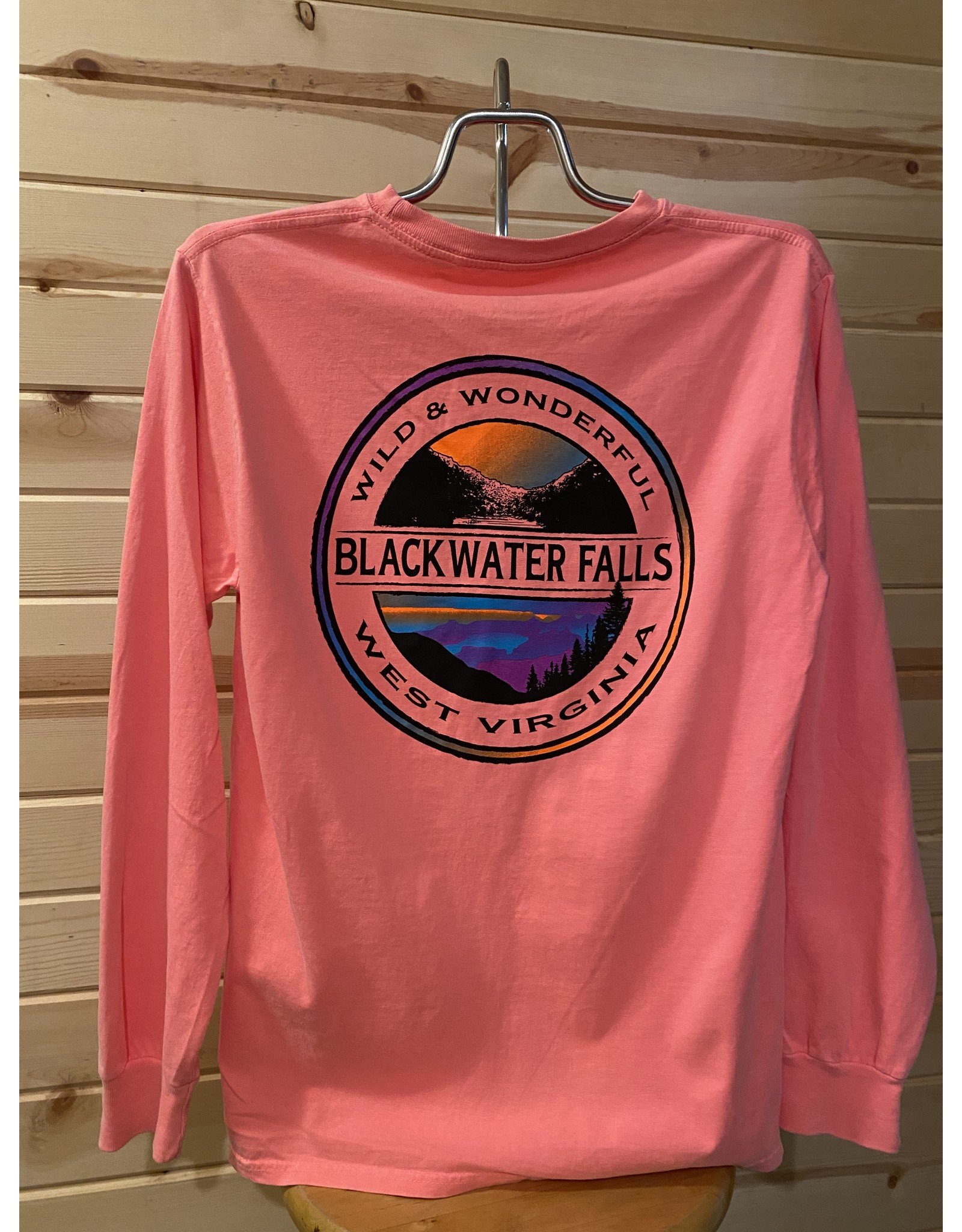 Blue84 Blackwater Falls Neon Geo Seal - LONG SLEEVE