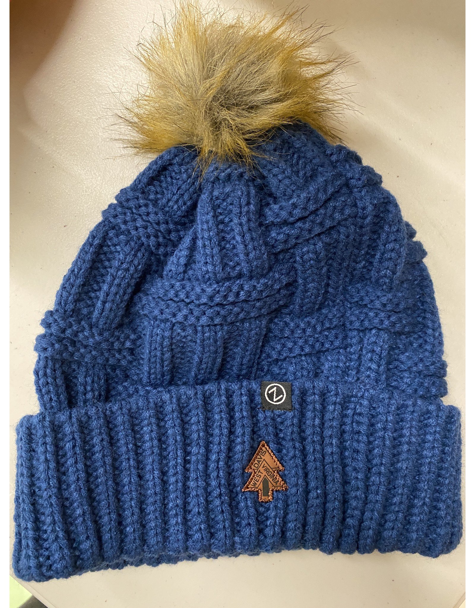 Blue84 Knit Beanie with Pom - Kotori new