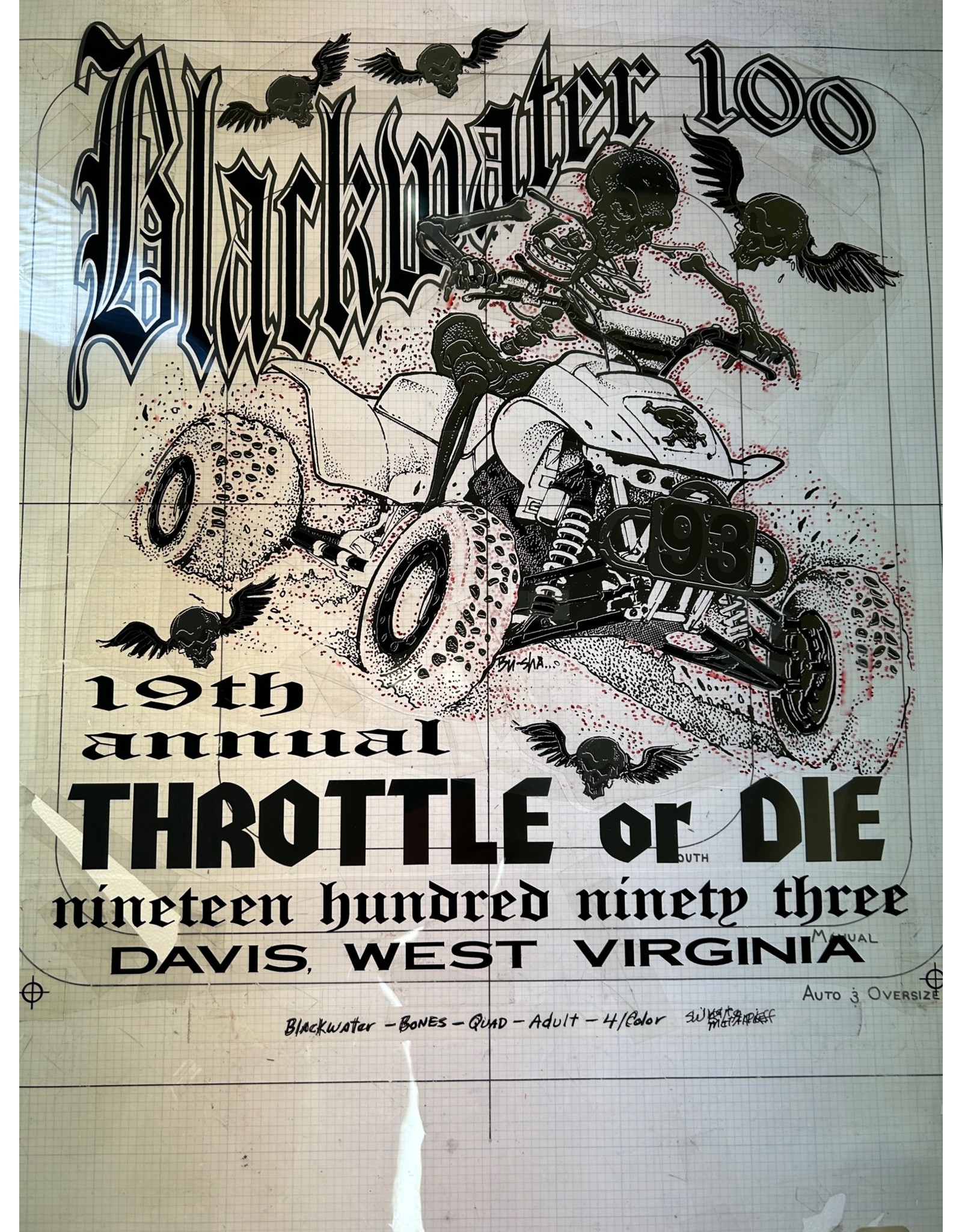 Blackwater 100 Quad Throttle or Die The Davis Depot