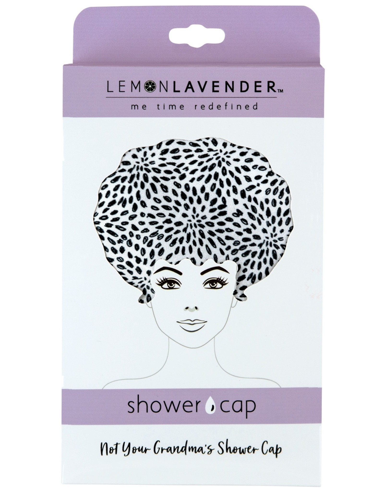 Lemon Lavender Shower Cap