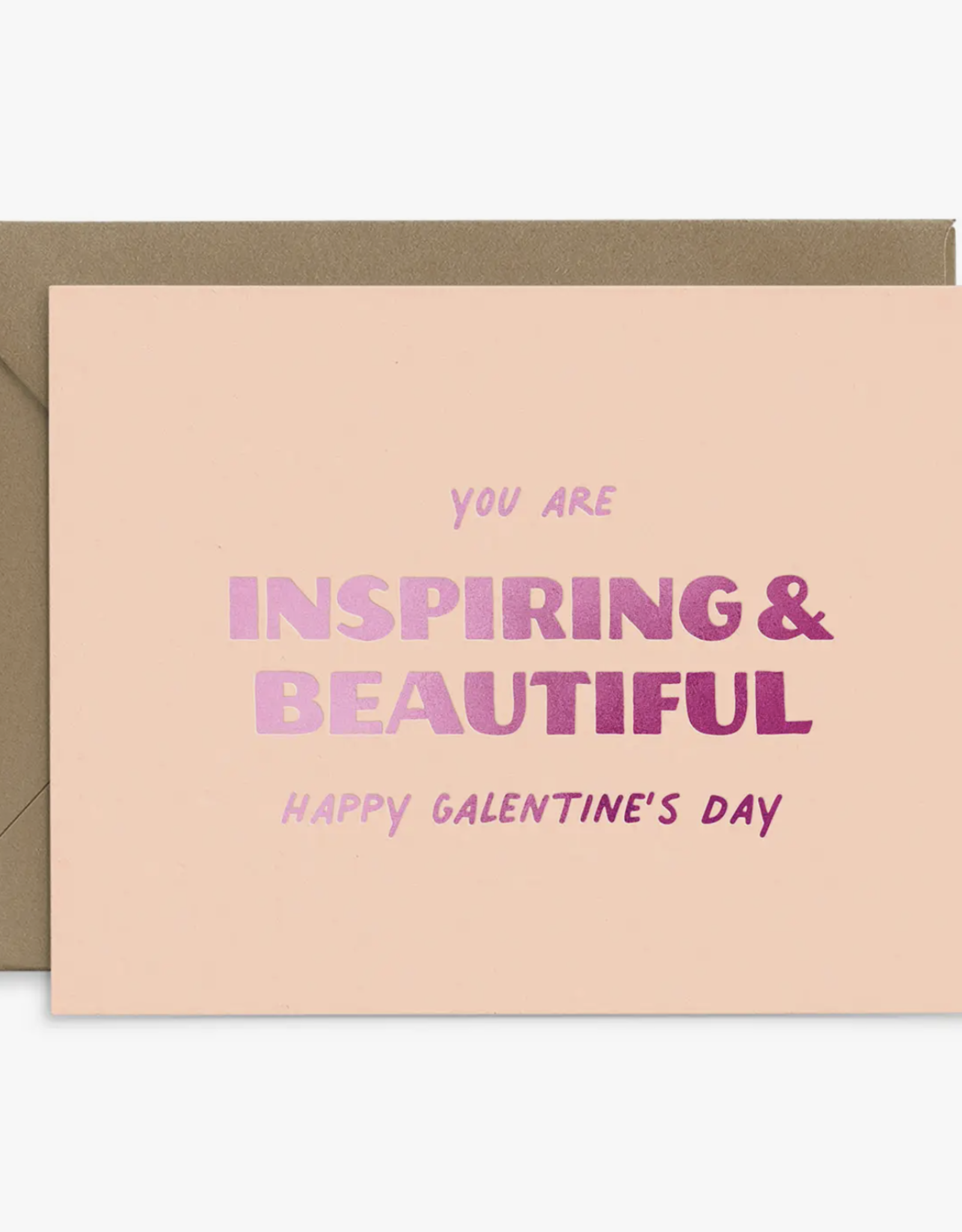 Inspiring & Beautiful Galentine's Day Card