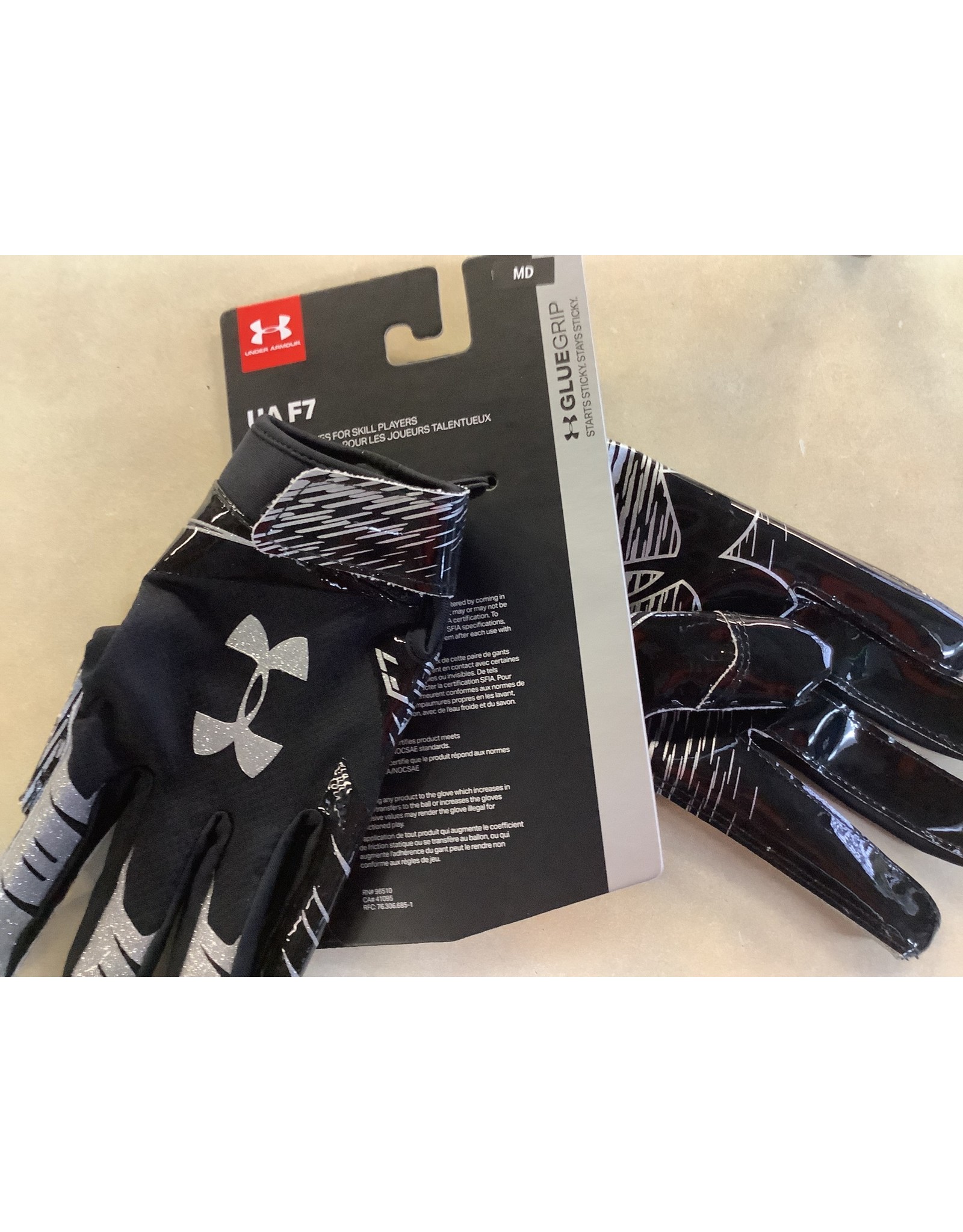 UA F7 Football Gloves - Legends Sporting Goods