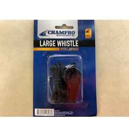 Champro Large Whistle w/ Lanyard Plastic