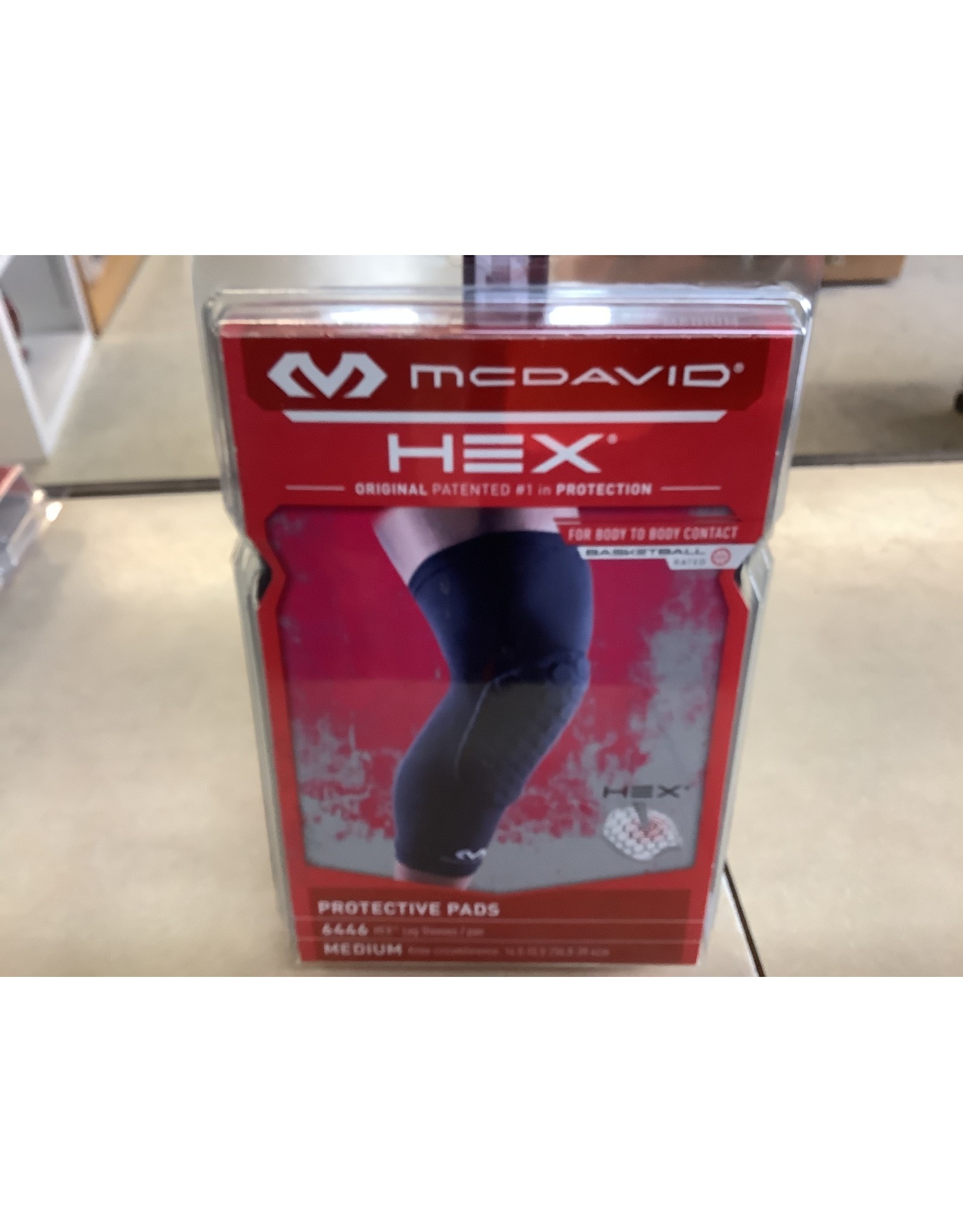 McDavid Hex Kneepads Red