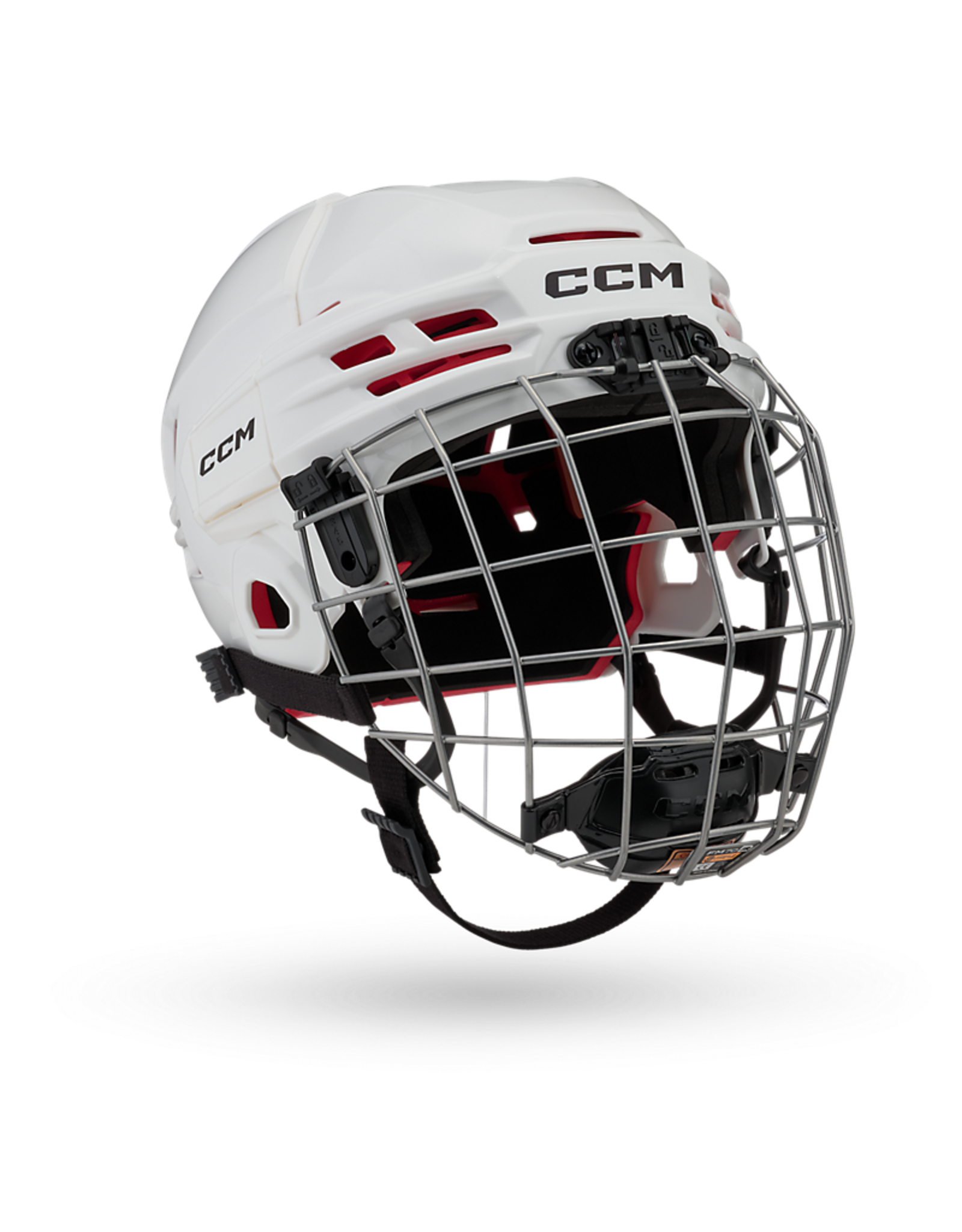 CCM TACKS 70 COMBO HELMET YOUTH WHITE 3-7 YEARS