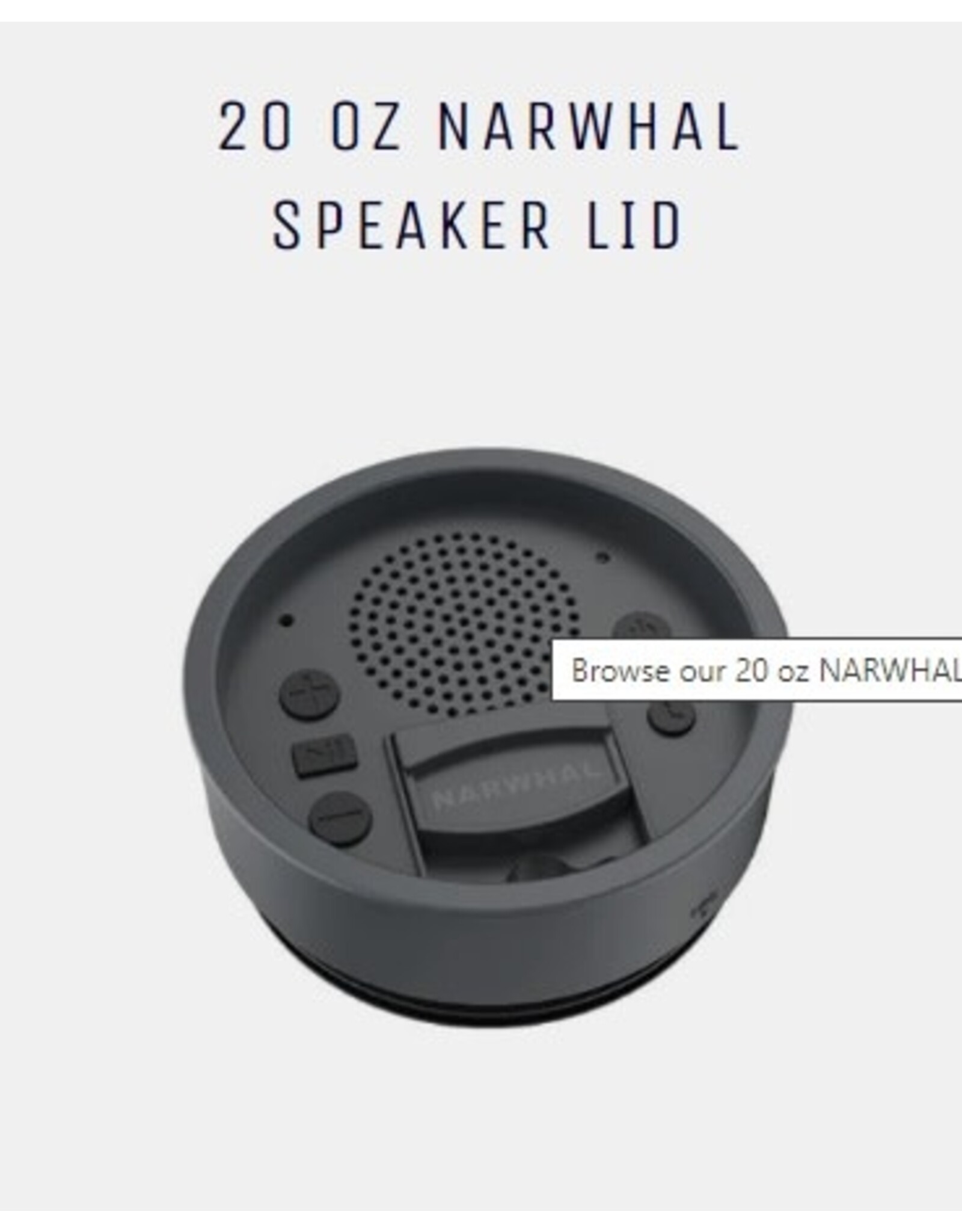 Narwhal Narwhal Speaker Lid