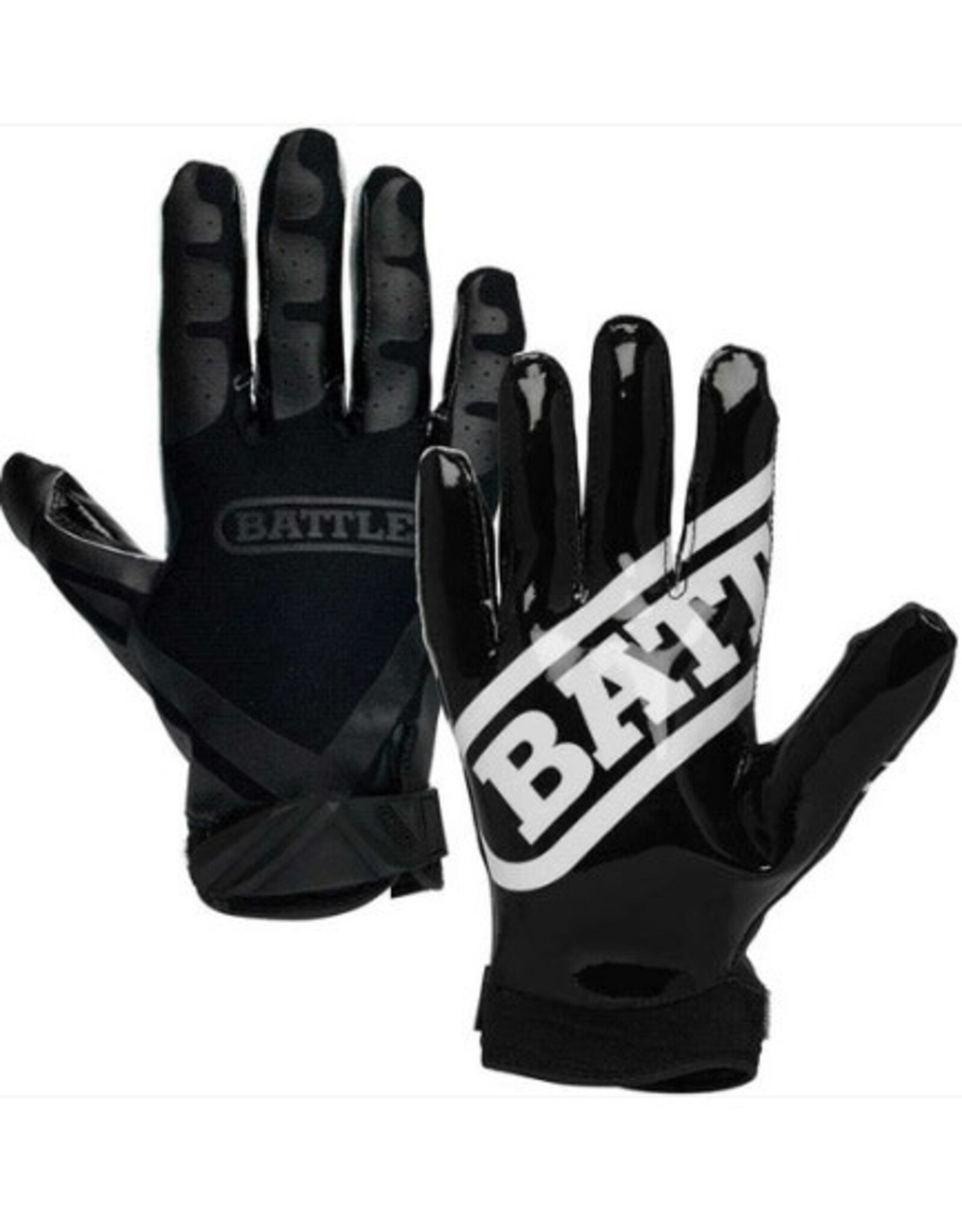 Battle Double Threat Receiver Football Gloves Youth
