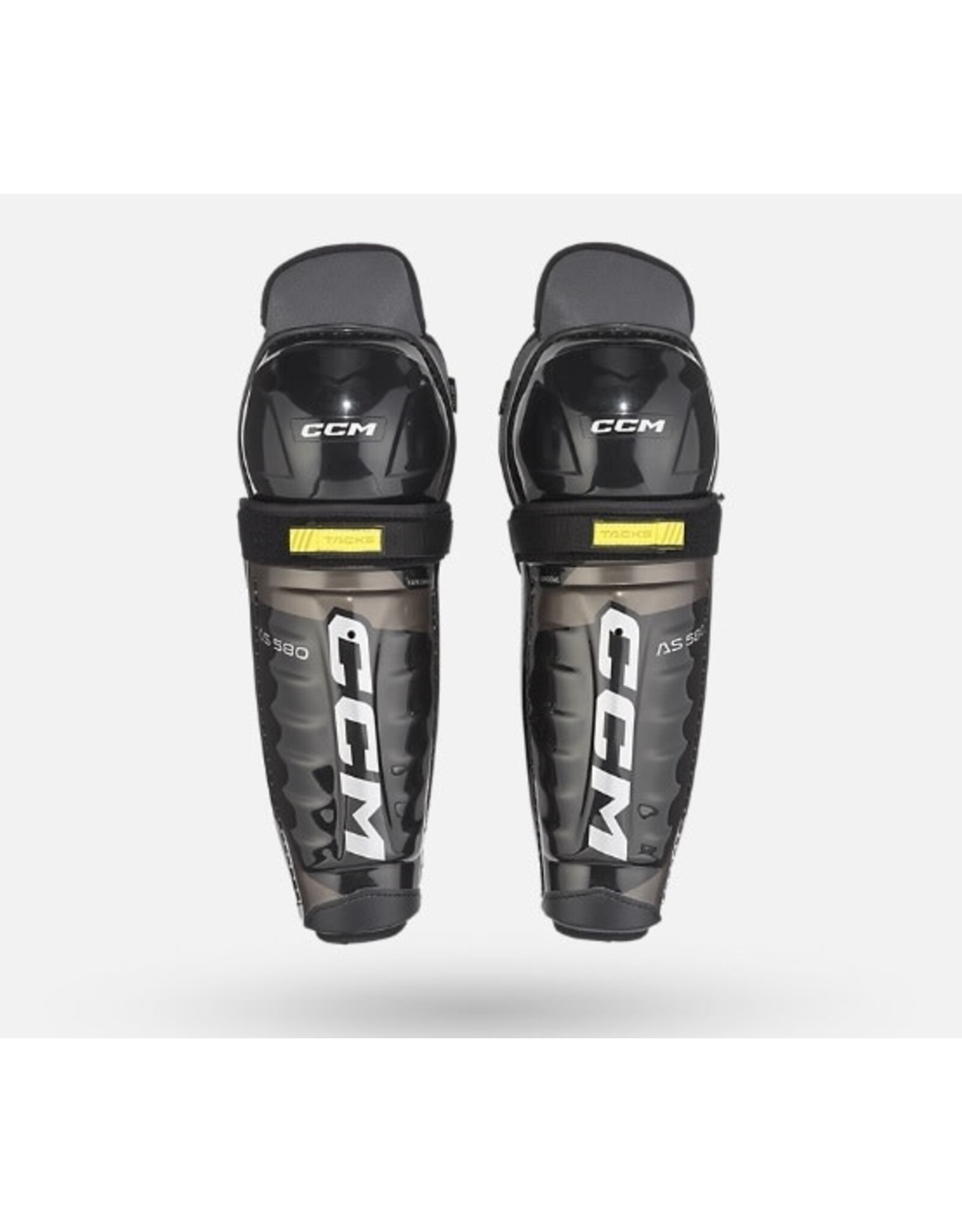 CCM CCM Tacks AS 580 Junior Hockey Shin Guards-SR