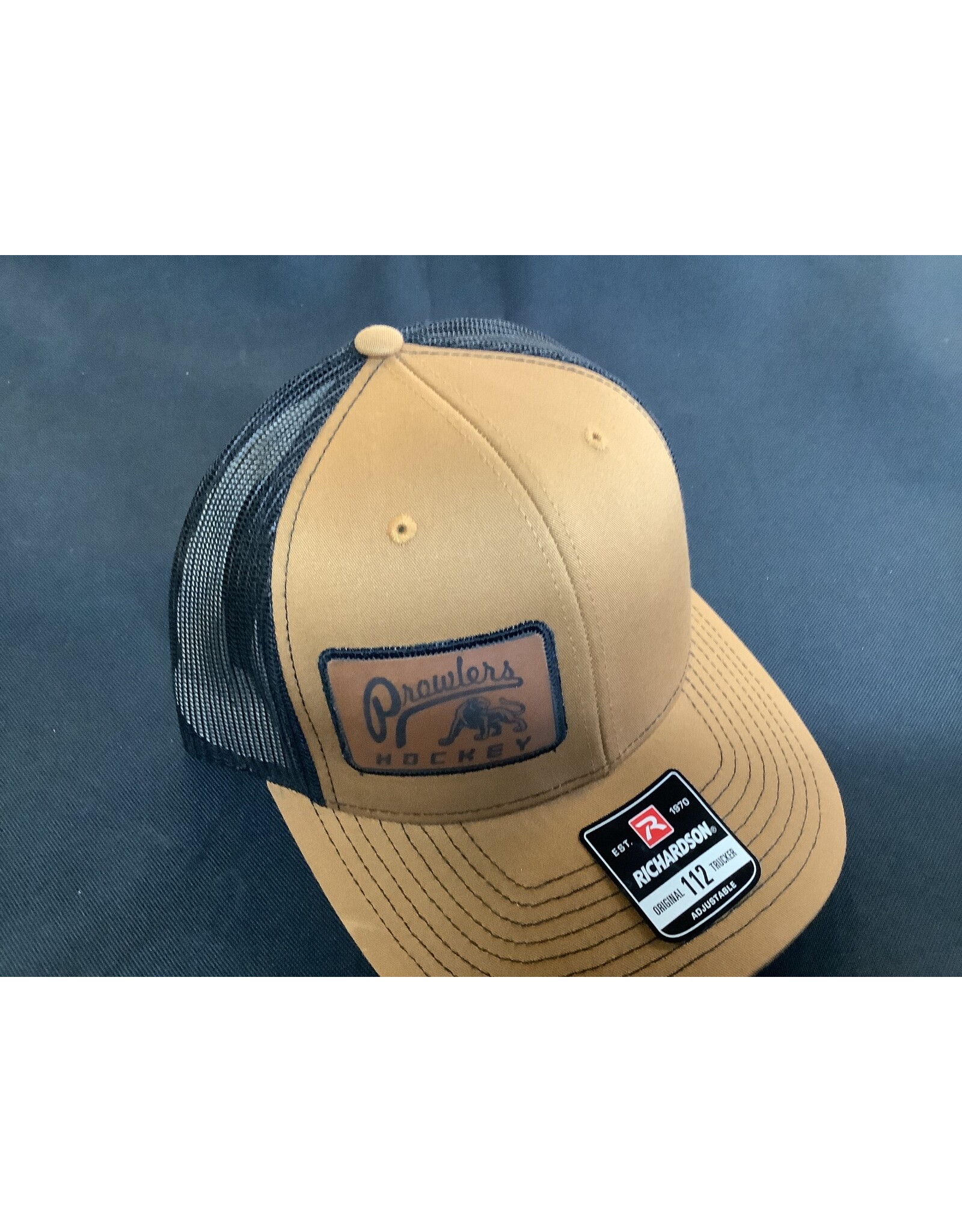 Richardson Prowler Hockey Vintage Logo Leather Patch 112 Snapback OSFM