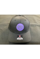 Richardson Red Lake Falls Hockey Purple Patch Snapback Hat OSFM