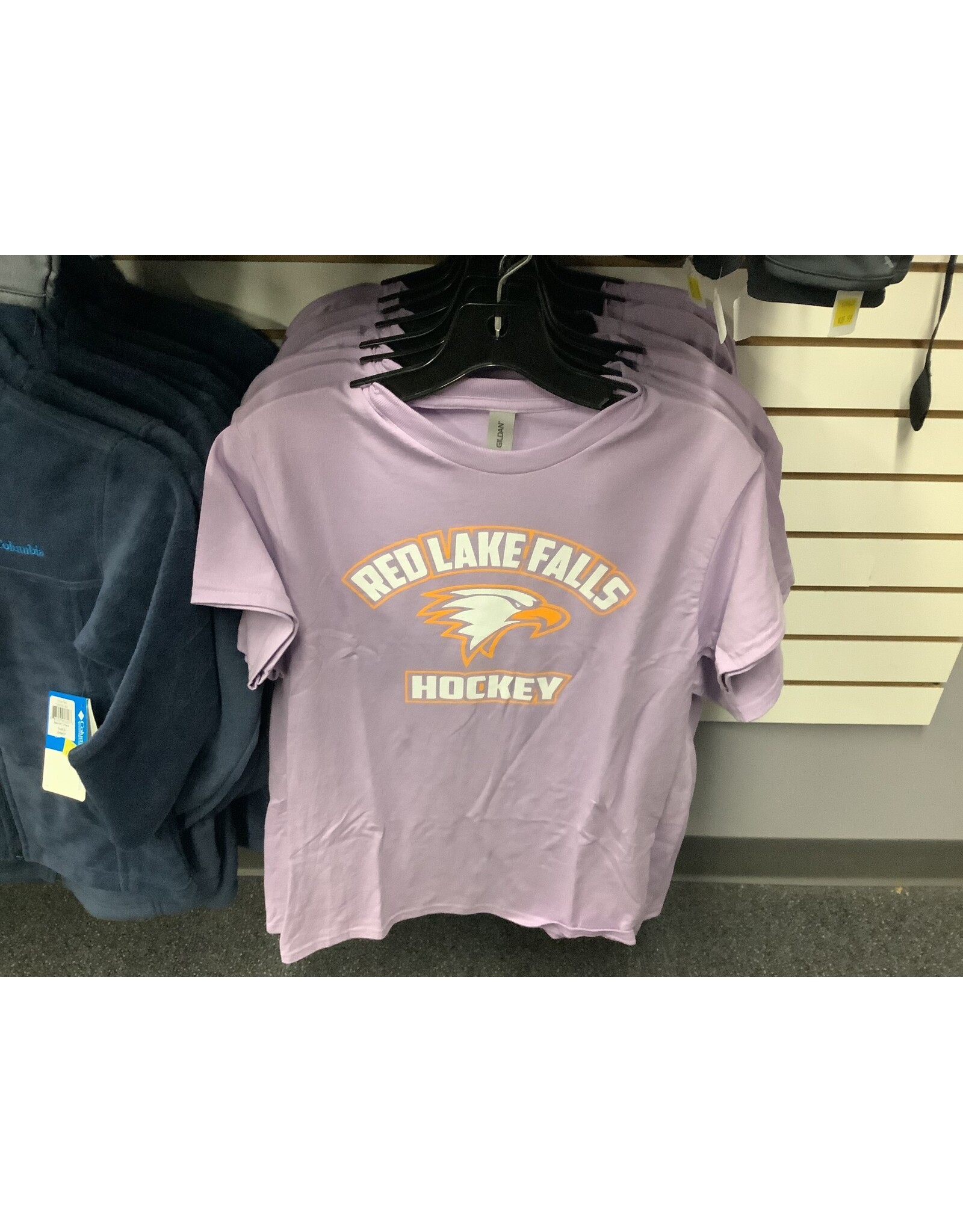 Gildan Red Lake Falls Hockey Adult T-shirts