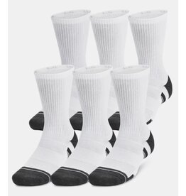 Under Armour Unisex UA Performance Tech 6-Pack Crew Socks