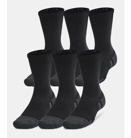 Under Armour Kids' UA Performance Tech 6-Pack Crew Socks