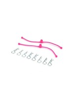 Dubro DUB2251 Dubro Body Klip Retainers Pink