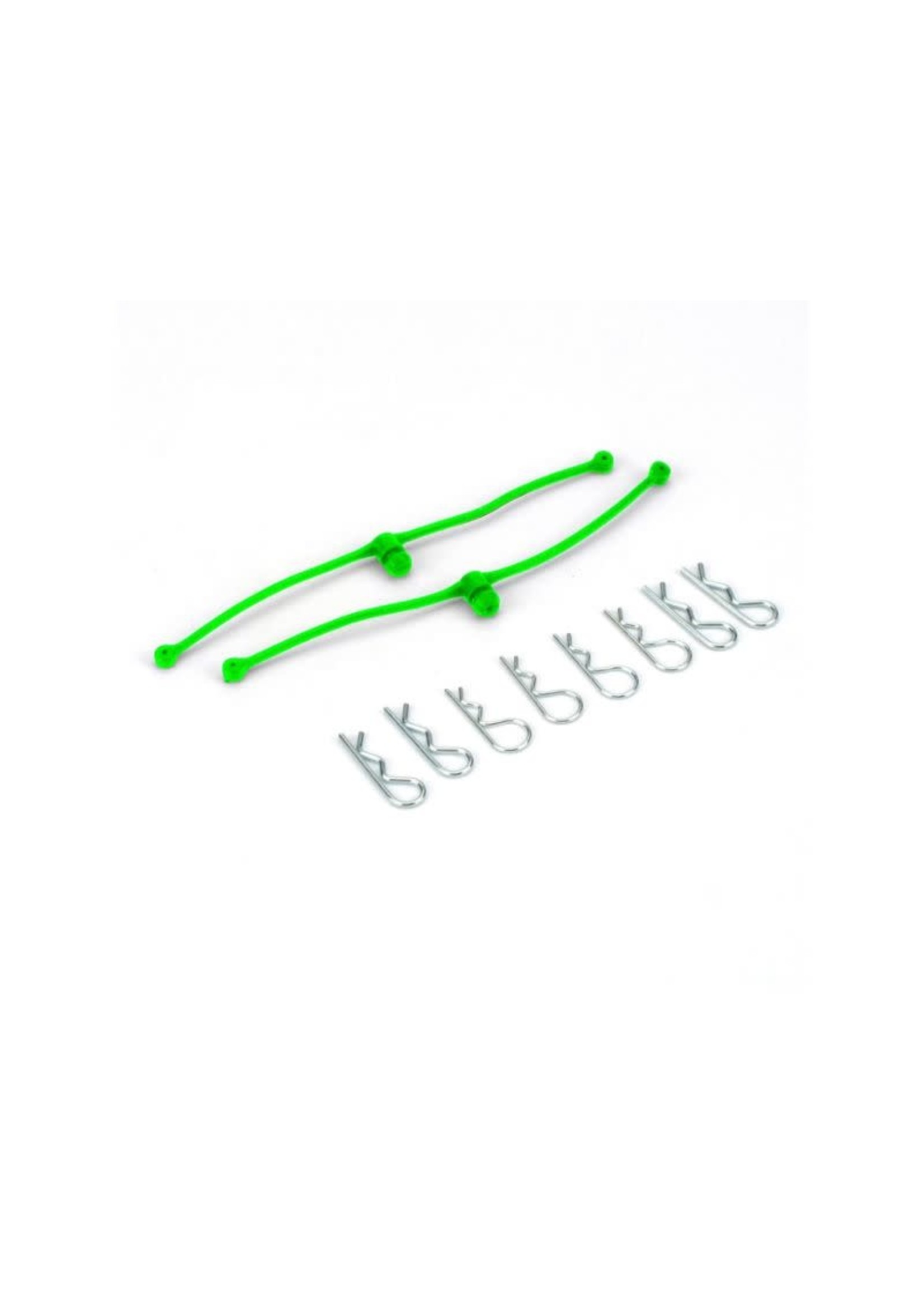 Dubro DUB2253 Dubro Body Klip Retainers Lime Green