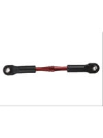 Traxxas TRA3738 Traxxas Turnbuckle, aluminum (red-anodized), camber link, rear, 49mm (1) (assembled with rod ends & hollow balls) (See part 3741X for complete camber link set)