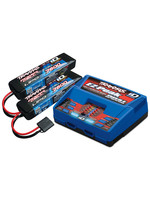 Traxxas TRA2991 Traxxas Battery/charger completer pack (includes #2972 Dual iD charger (1), #2869X 7600mAh 7.4V 2-cell 25C LiPo battery (2))