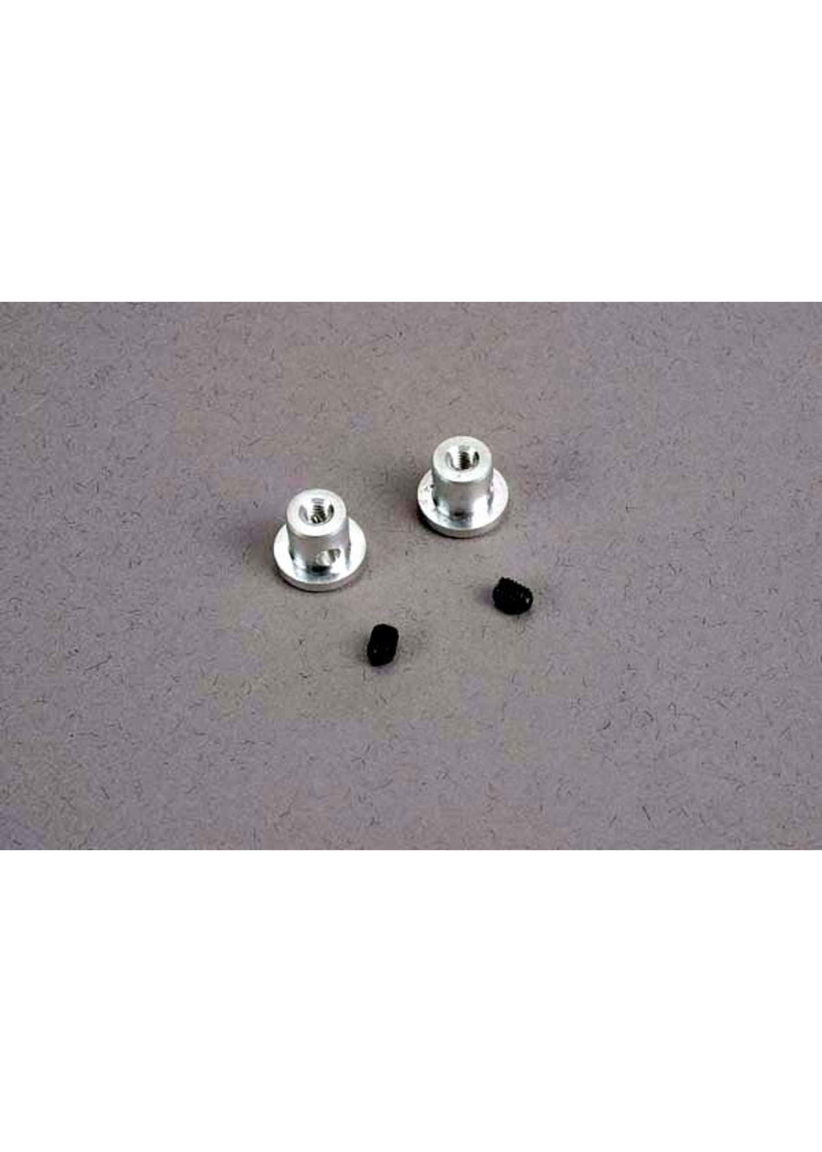 Traxxas TRA2615 Traxxas Wing buttons (2)/ set screws (2)/ spacers (2)/ 3x8mm CS (2)