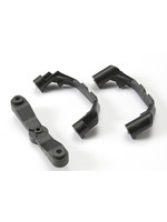 Traxxas TRA5343X Traxxas Mount, steering arm/ steering stops (2) (lower hinge pin retainer) (includes standard and maximum throw steering stops)