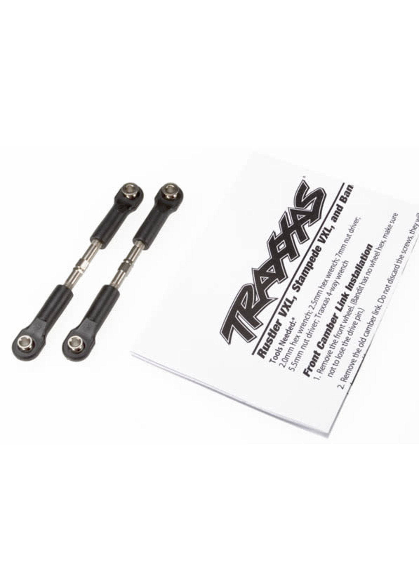 Traxxas TRA2443 Traxxas Turnbuckles, camber link, 36mm (56mm center to center) (rear) (assembled with rod ends and hollow balls) (1 left, 1 right)